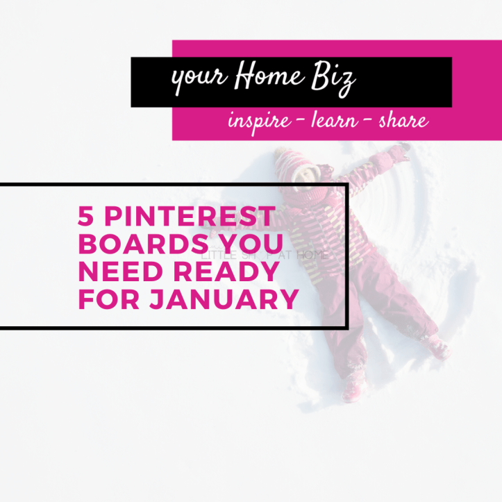 5 pinterest boards you need ready for january
